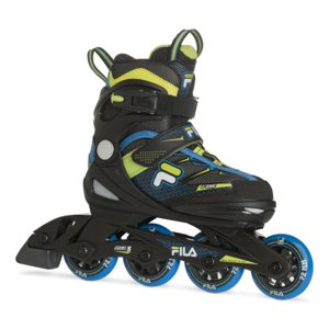 Detské kolieskové korčule FILA SKATES-J-ONE BLUE/LIME