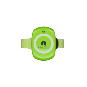Zámok na bicykel s alarmom PEALOCK-E-lock GPS green (ver. 2)