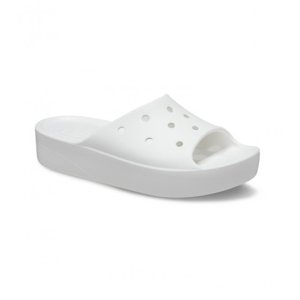 Dámske šlapky (plážová obuv) CROCS-Classic Platform Slide white