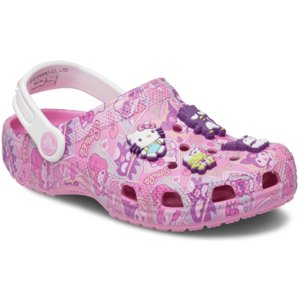 Dievčenské kroksy (rekreačná obuv) CROCS-Classic Hello Kitty Clog pink