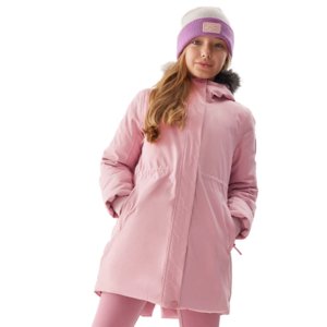 Dievčenská bunda 4F JUNIOR-JACKET-JAW23TJACF106-56S-LIGHT PINK