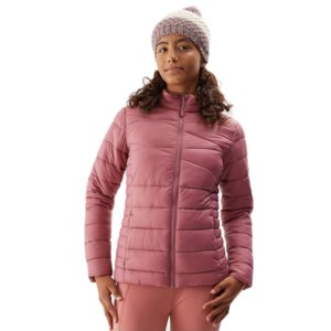 Dievčenská bunda 4F JUNIOR-DOWN JACKET-JAW23TDJAF219-54S-PINK