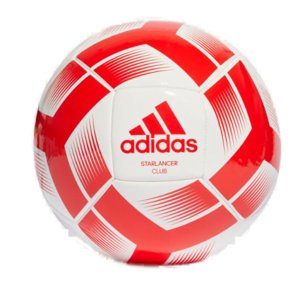 Futbalová lopta ADIDAS-STARLANCER CLB WHITE/RED