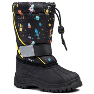 Chlapčenské vysoké zimné topánky WOJTYLKO-Penar black