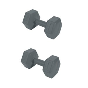 Set závažia SPOKEY-MONSTER GREY HEXA 2x 3 kg