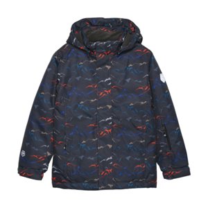 Detská lyžiarska bunda COLOR KIDS-Ski Jacket - AOP, phantom