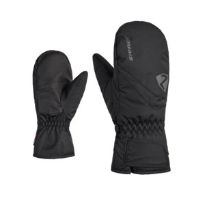 Juniorské lyžiarske rukavice palčiaky ZIENER-LORIANO-801994-12-black