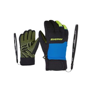 Juniorské lyžiarske rukavice ZIENER-LANUS-801983-798-persian blue