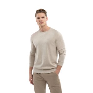 Pánsky sveter VOLCANO-S-RADO-102-CREAM