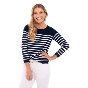 Dámsky sveter VOLCANO-S-IGA-600-NAVY