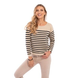 Dámsky sveter VOLCANO-S-IGA-101-BEIGE