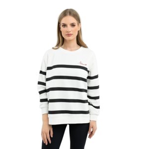 Dámska mikina VOLCANO-B-MADERA-100-WHITE