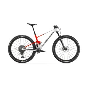 Horský bicykel MONDRAKER-F-Podium Carbon R, bunker grey/flame red/vortex grey