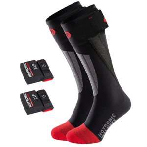 Vyhrievané podkolienky (ponožky) set s batériou HOTRONIC-SET 1 pair Heat socks XLP 1P