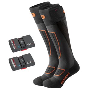 Vyhrievané podkolienky (ponožky) set s batériou HOTRONIC-SET 1 pair Heat socks XLP 2P + 1 pair Bluetooth Surround Comfort