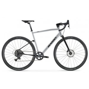 Gravel bicykel BASSO-Tera, silver, Sram Apex, Microtech MX25