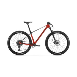 Horský bicykel MONDRAKER-Chrono Carbon DC, flame red/vortex grey/racing silver