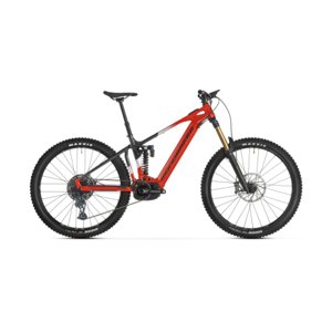 Horský elektrobicykel MONDRAKER-Level RR, flame red/vortex grey/racing silver