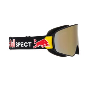 Lyžiarske okuliare RED BULL SPECT-RUSH-17GO3, black/gold snow - orange with gold mirror cat. S3