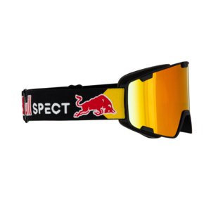 Lyžiarske okuliare RED BULL SPECT-PARK-20RE2, black/brown with red mirror