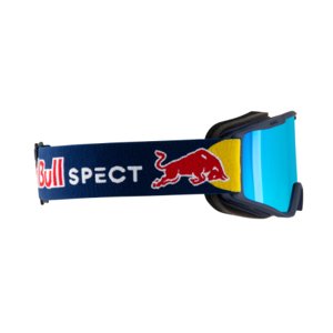 Lyžiarske okuliare RED BULL SPECT-NEON-03BL3, blue/smoke with blue mirror