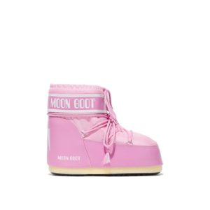 Dámske nízke zimné topánky MOON BOOT-MB ICON LOW NYLON-J001 PINK