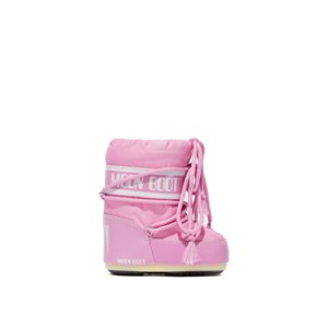 Juniorské vysoké zimné topánky MOON BOOT-MB ICON MINI NYLON-JR-J001 PINK