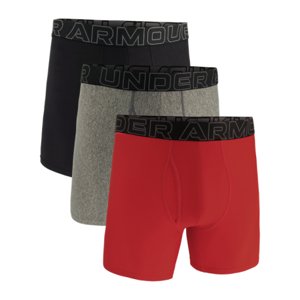 Pánske boxerky UNDER ARMOUR-3 PACK-UA PERFORMANCE TECH- SOLID 6in-MRN