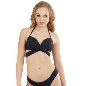 Dámske plavky vrchný diel FUNDANGO-Lola Twisted Top-890-black