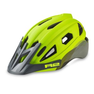 Juniorská cyklistická prilba R2-Wheelie Yellow