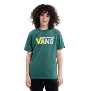Chlapčenské tričko s krátkym rukávom VANS-CLASSIC LOGO FILL BOYS-BISTRO GREEN