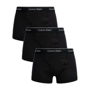 Pánske boxerky CALVIN KLEIN-3 PACK-TRUNK-BLACK, BLACK, BLACK