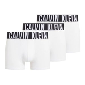 Pánske boxerky CALVIN KLEIN-TRUNK 3PK-WHITE, WHITE, WHITE