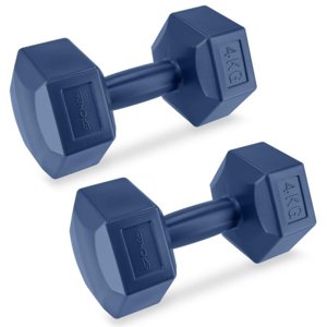 Set závažia SPOKEY-MONSTER DARK BLUE HEXA 2x 4 kg