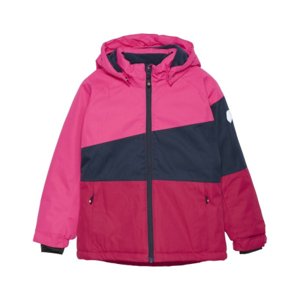 Dievčenská lyžiarska bunda COLOR KIDS-Ski Jacket - Colorblock, fuchsia purple