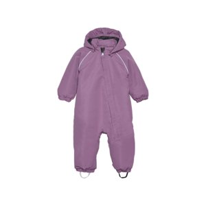 Dievčenský zimný overal COLOR KIDS-Coverall - Solid, argyle purple