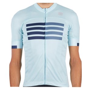 Pánsky cyklistický dres s krátkym rukávom SPORTFUL-Wire jersey, blue sky blue blue sea