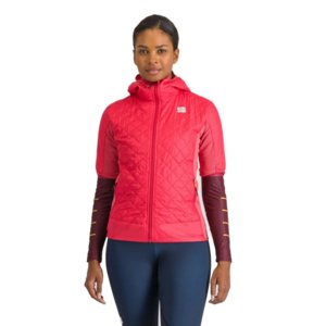 Dámska bežecká bunda SPORTFUL-Rythmo w puffy, raspberry raspberry