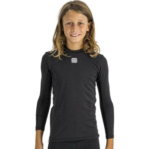 Detské termo tričko s dlhým rukávom SPORTFUL-Td mid long sleeve kid top, black