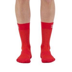 Pánske cyklistické ponožky SPORTFUL-Matchy socks, chili red