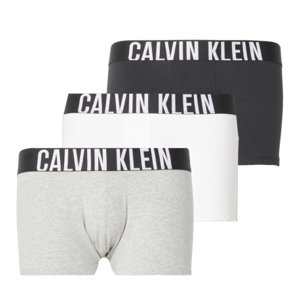 Pánske boxerky CALVIN KLEIN- TRUNK 3PK-BLACK/GREY HEATHER/WHITE