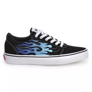 Chlapčenská rekreačná obuv VANS-Ward Flame black/white
