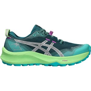 Dámska bežecká trailová obuv ASICS-Gel Trabuco 12 reach teal/pure silver