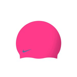 Juniorská plavecká čiapka NIKE SWIM-SOLID SILICONE CAP PINK S-PINK S
