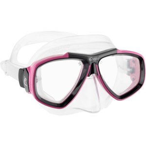 Potápačská maska CRESSI-FOCUS MASK SIL CLEAR/FRAME PINK