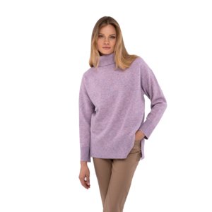 Dámsky sveter VOLCANO-S-HEBE-404M-HEATHER MEL