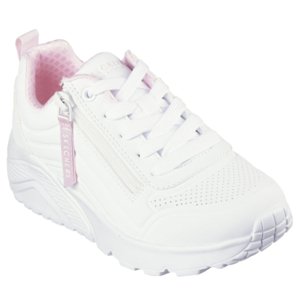 Dievčenská rekreačná obuv SKECHERS-Uno Lite Easy Zip white