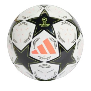Futbalová lopta ADIDAS-UCL LGE J350 WHITE/BLACK/PLAMET/T