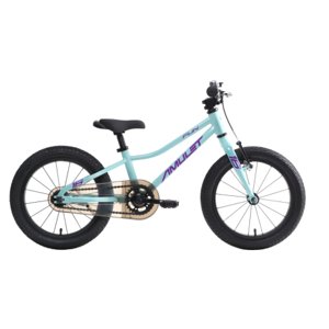 Dievčenský horský bicykel AMULET-16 Fun, celeste blue/purple