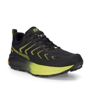 Pánska nízka turistická obuv TREZETA-Sekai Wp, Black/Lime